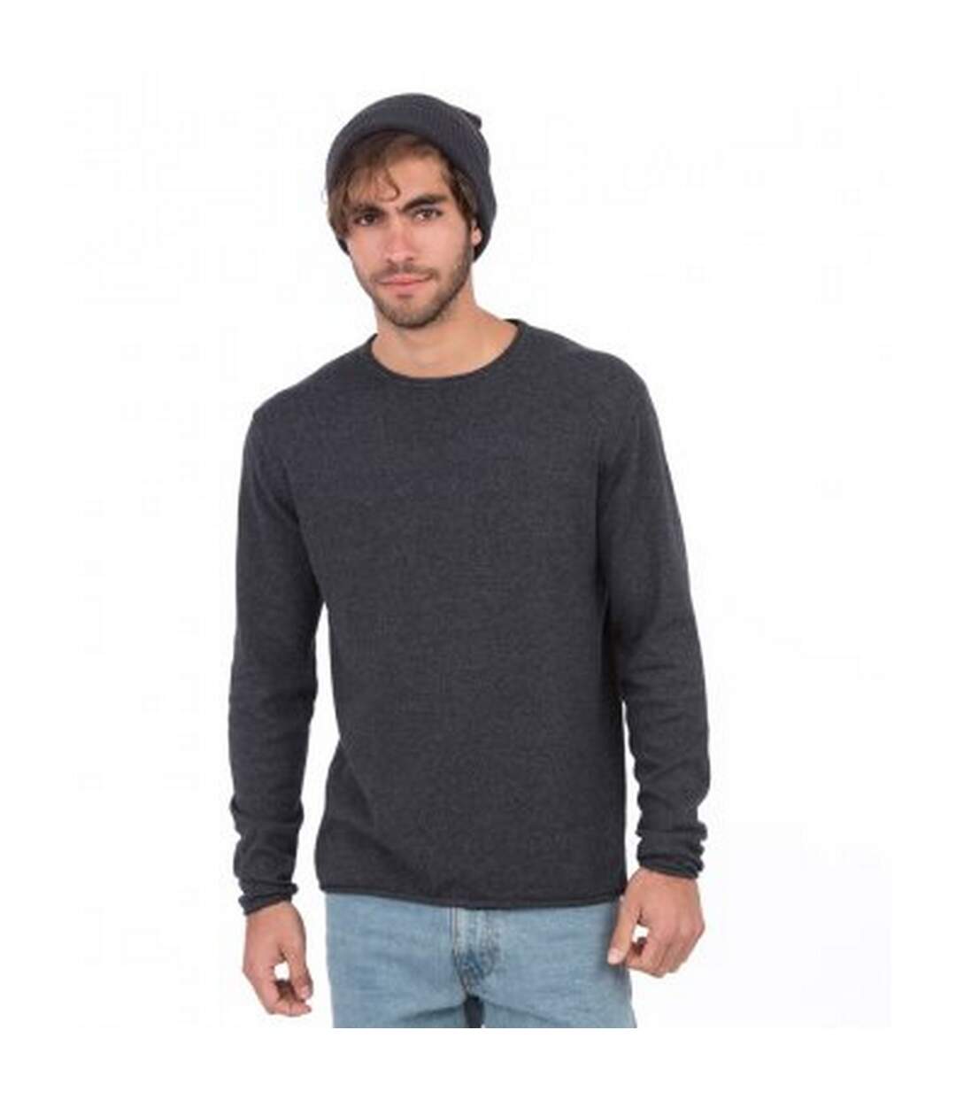 Ecologie Mens Arenal Lightweight Sweater (Charcoal)