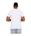 Casual Classics Mens Muscle Ringspun Cotton T-Shirt (White)