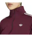 Haut De Survêtement Motif/style 3 Rayures Firebird Femme Bordeaux Foncé Adidas-4