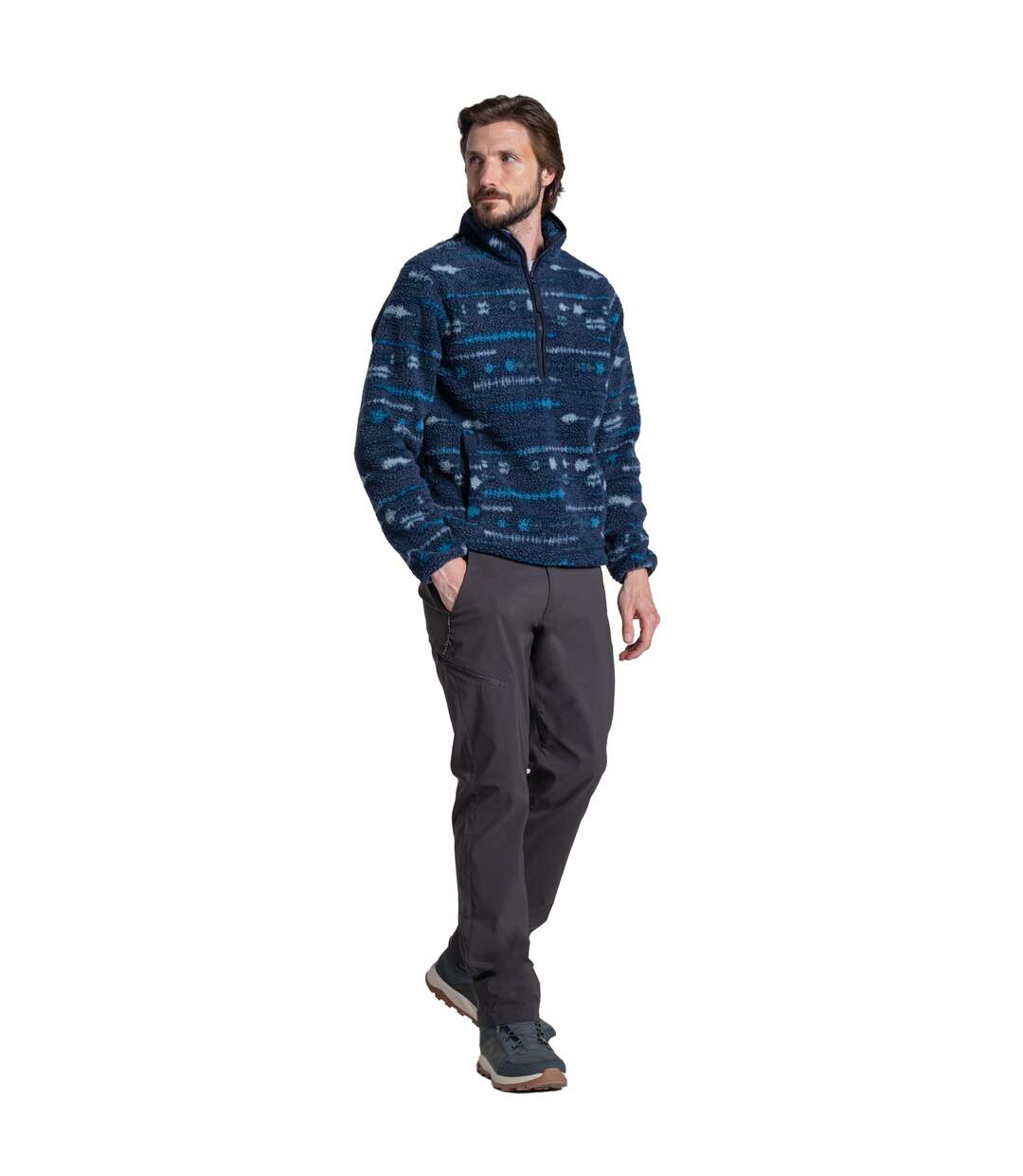 Haut Polaire National Trust Rawthey Homme Bleu Marine Craghoppers-4