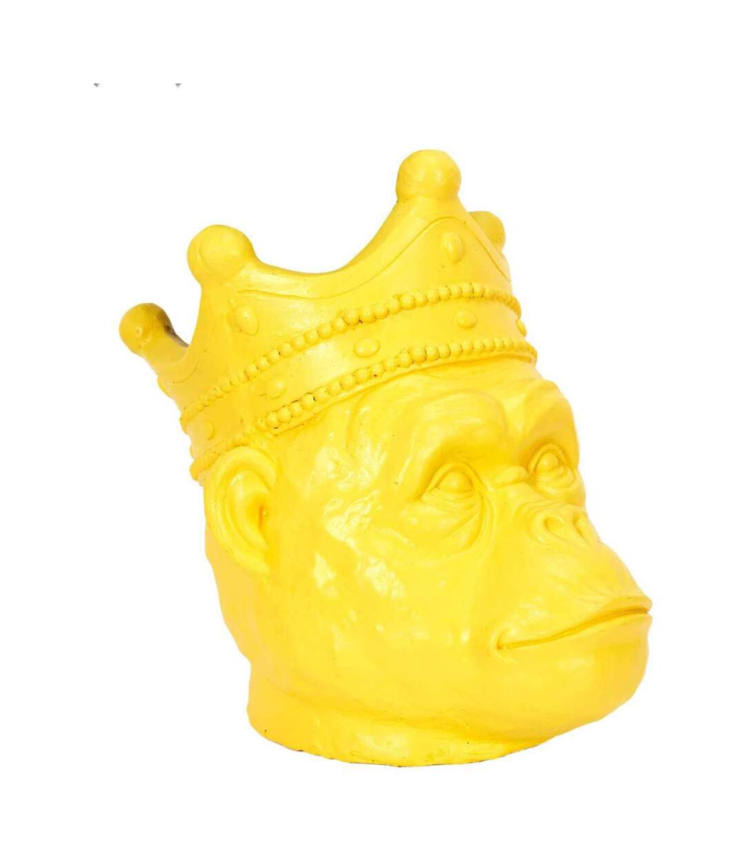 Cache-pot orang-outan en magnésia 38.5 x 38 x 29.5 cm-3