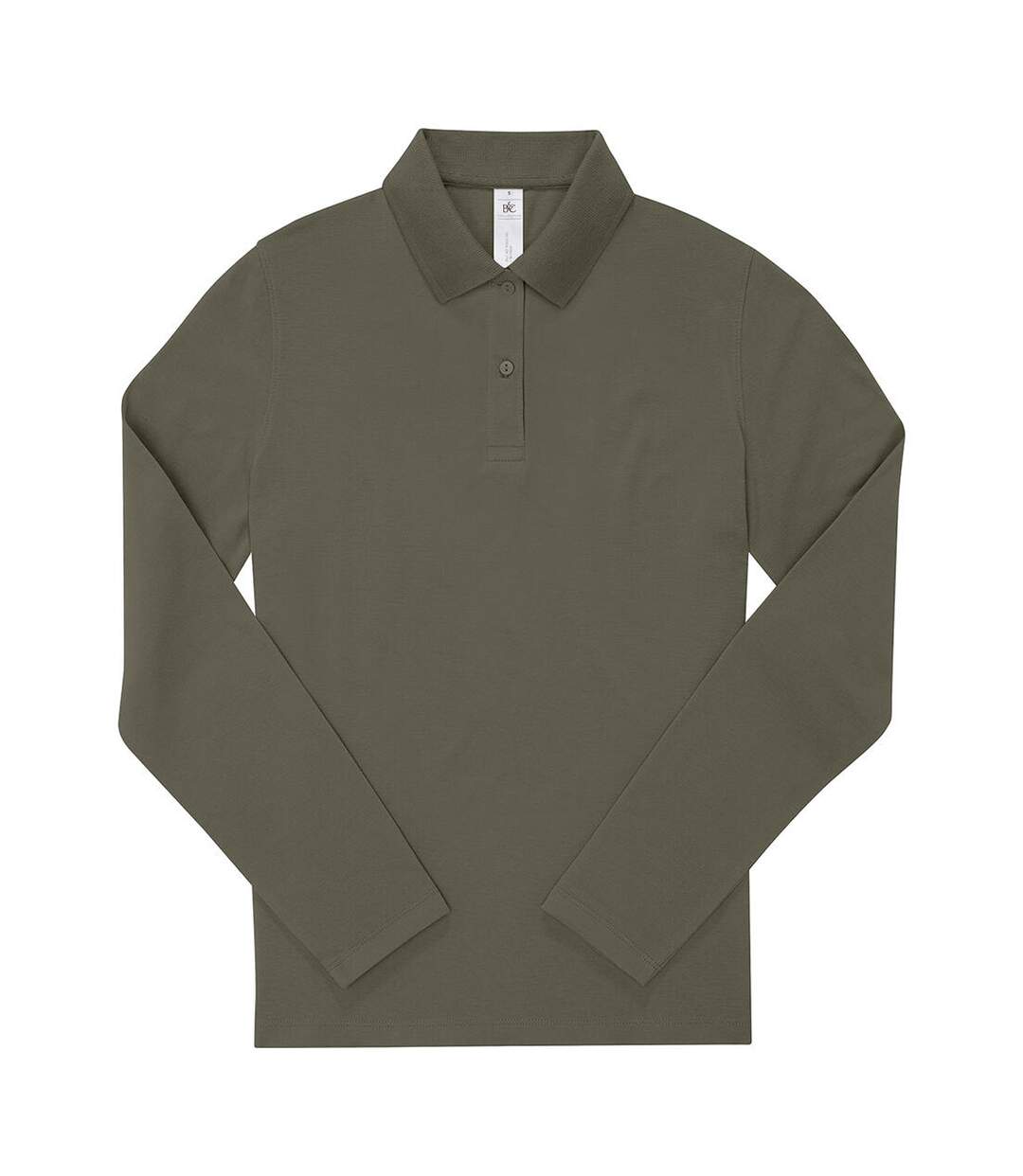 Chemisier Manches Longues My Polo Femme Kaki B&C-2