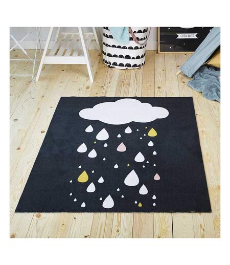 Tapis enfant tissé RAINDROPS