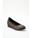 Ballerines compensées grande largeur cuir-1