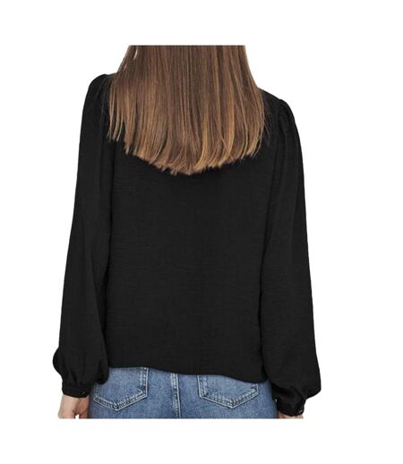 Chemise noir femme jdy lace shirt - 34