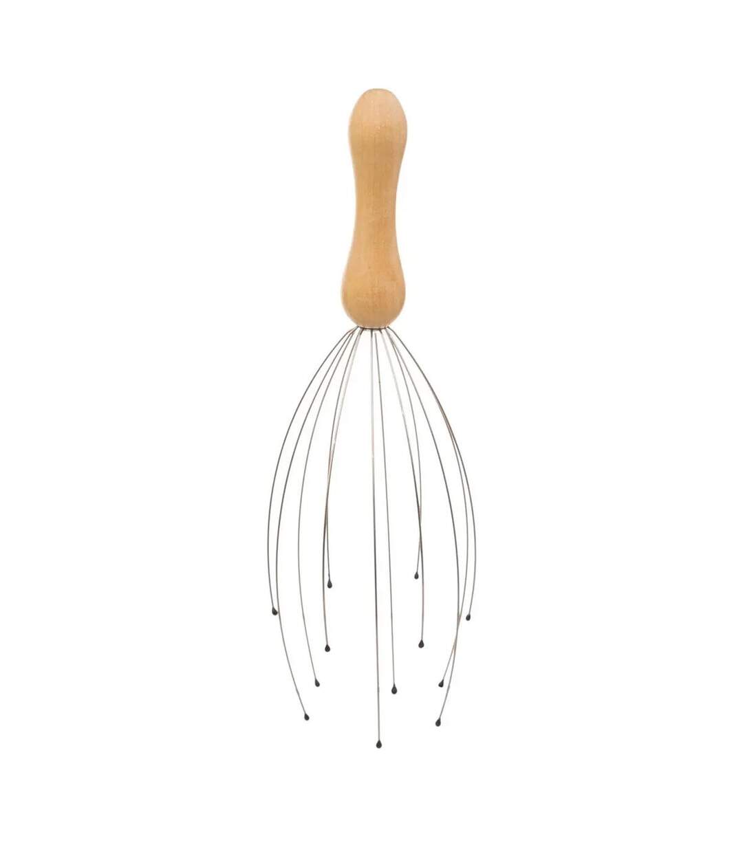 Masseur pour Tête Bambou 25cm Naturel-1