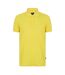 Mens Firenze Cotton Polo Shirt Bright Yellow Boss-1