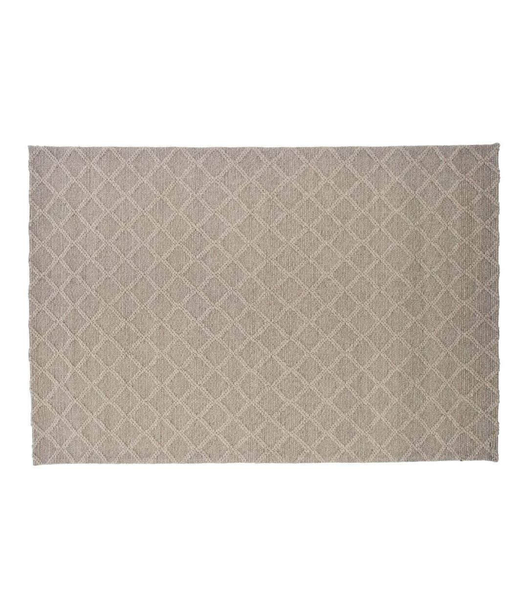 Tapis Déco en Laine Cloudy 160x230cm Beige-1