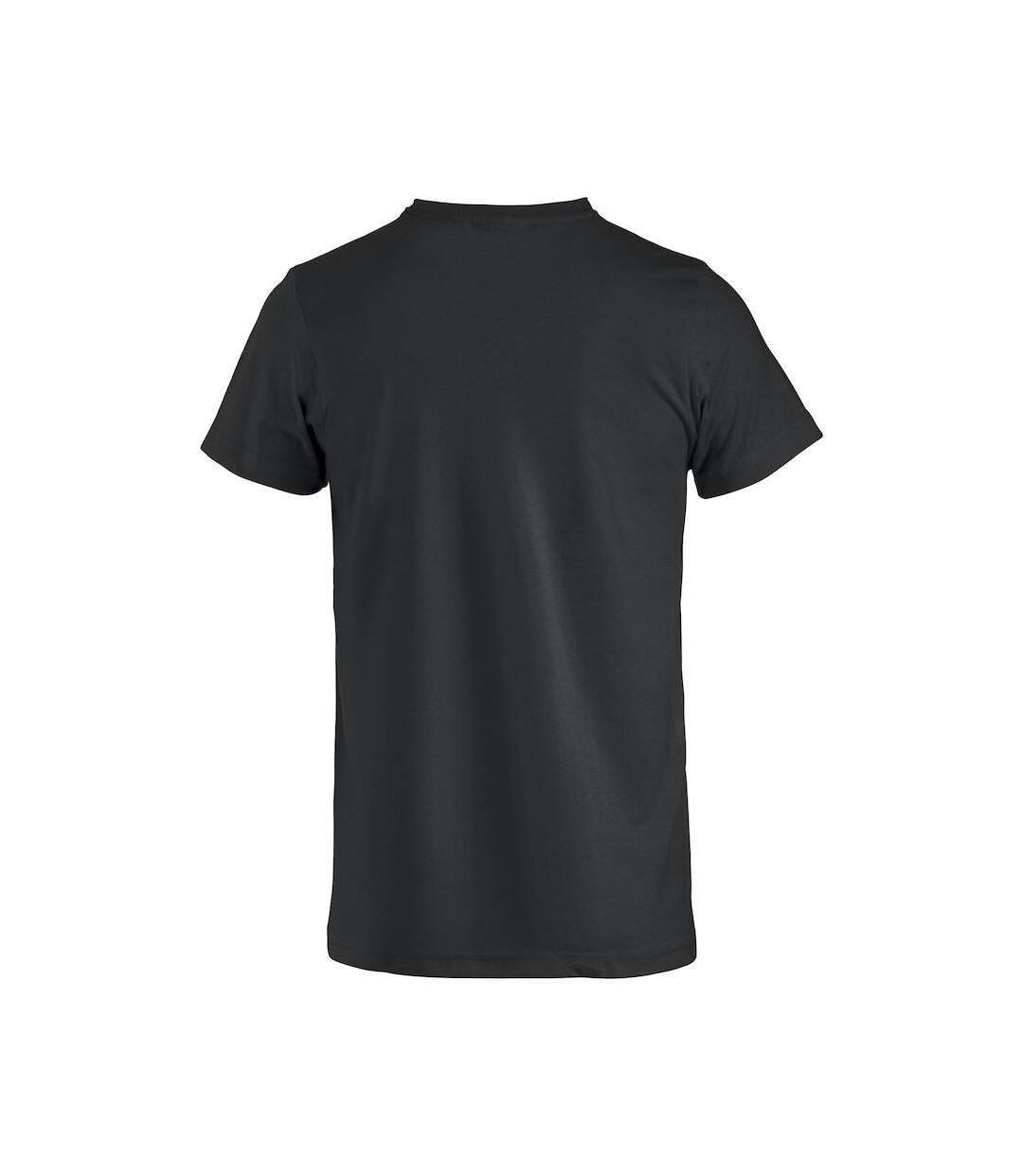 Mens Basic T-shirt Black Clique-2