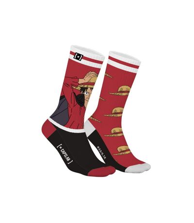 Paire de tennis dépareillées One Piece Luffy Capslab