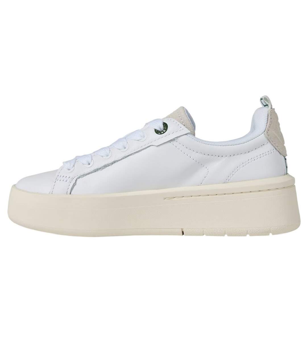 Baskets Carnaby Femme Blanc Vert Lacoste-3