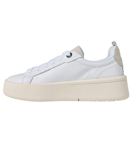 Baskets Carnaby Femme Blanc Vert Lacoste