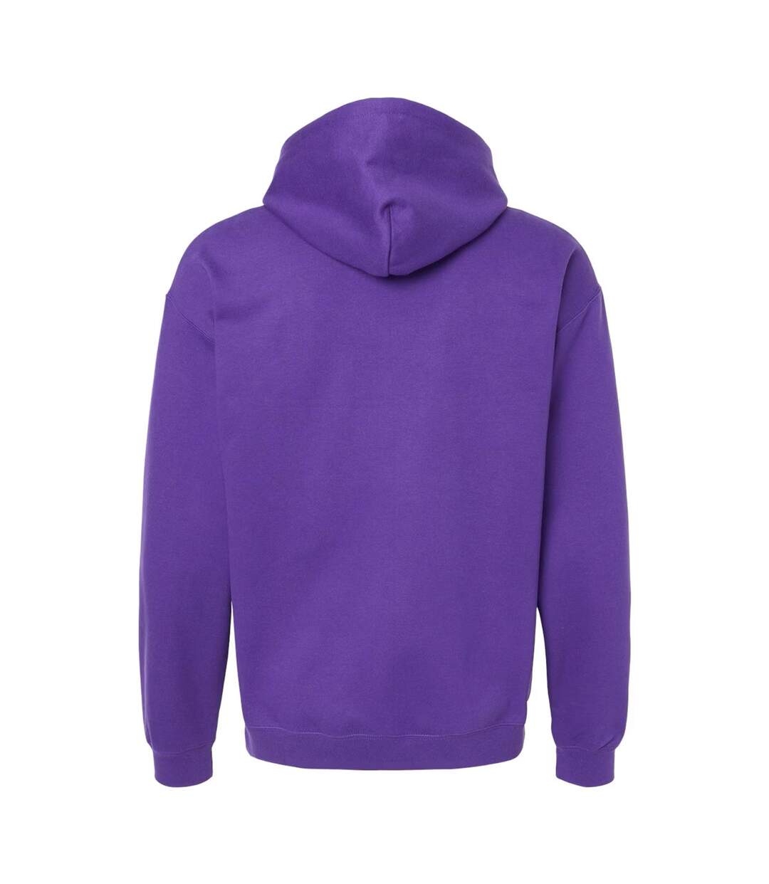 Unisex adult softstyle fleece midweight hoodie purple Gildan-2