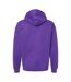 Unisex adult softstyle fleece midweight hoodie purple Gildan-2