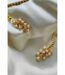 Gold and Silver Small Pearl Poth Dainty Pearl Delicate Dainty Drop Hook Earrings-2