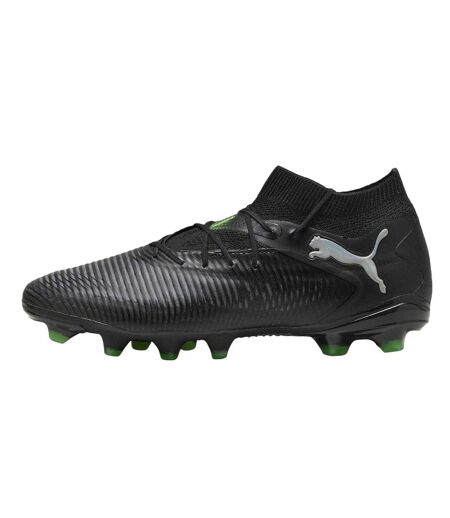 Mens Future 8 Match Firm Ground Football Boots Black Green Puma