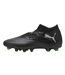 Mens Future 8 Match Firm Ground Football Boots Black Green Puma-2