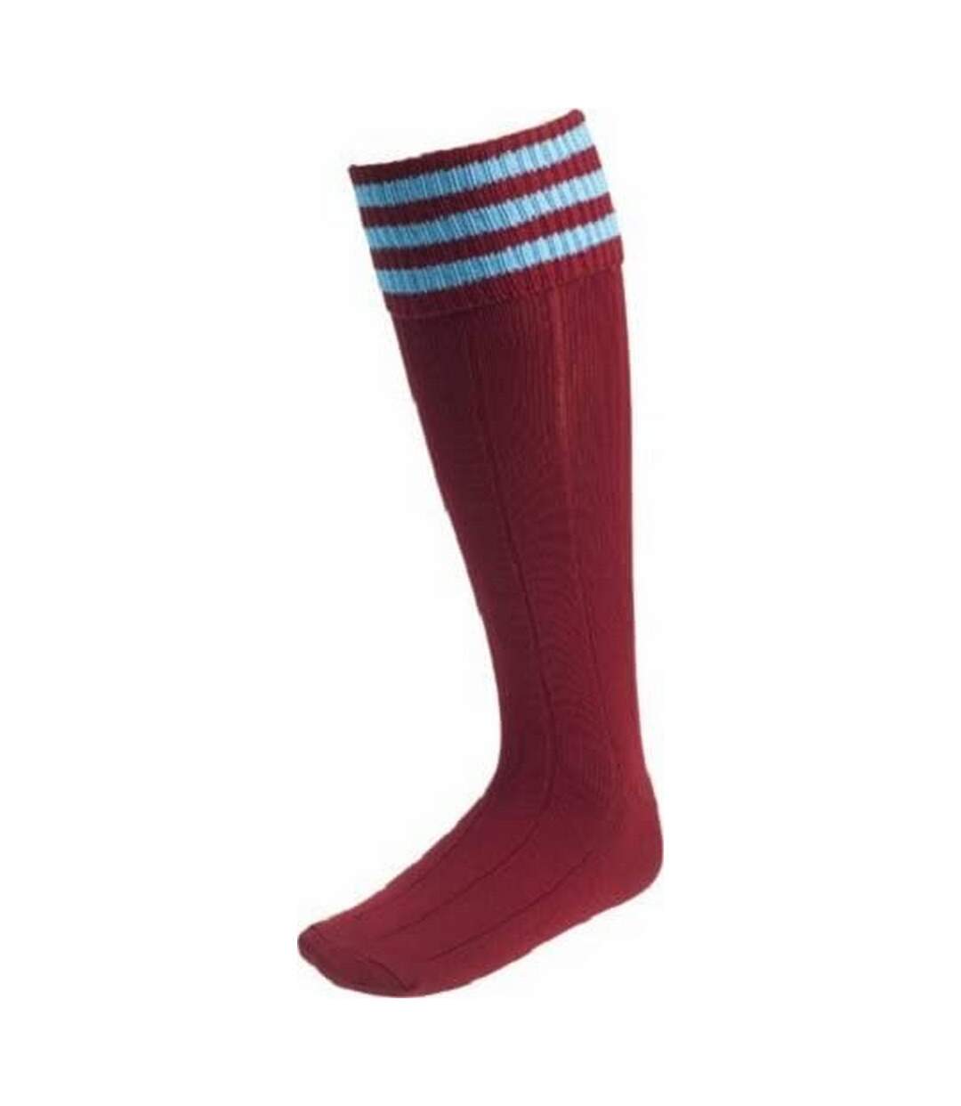 Chaussettes euro homme bordeaux / bleu ciel Carta Sport