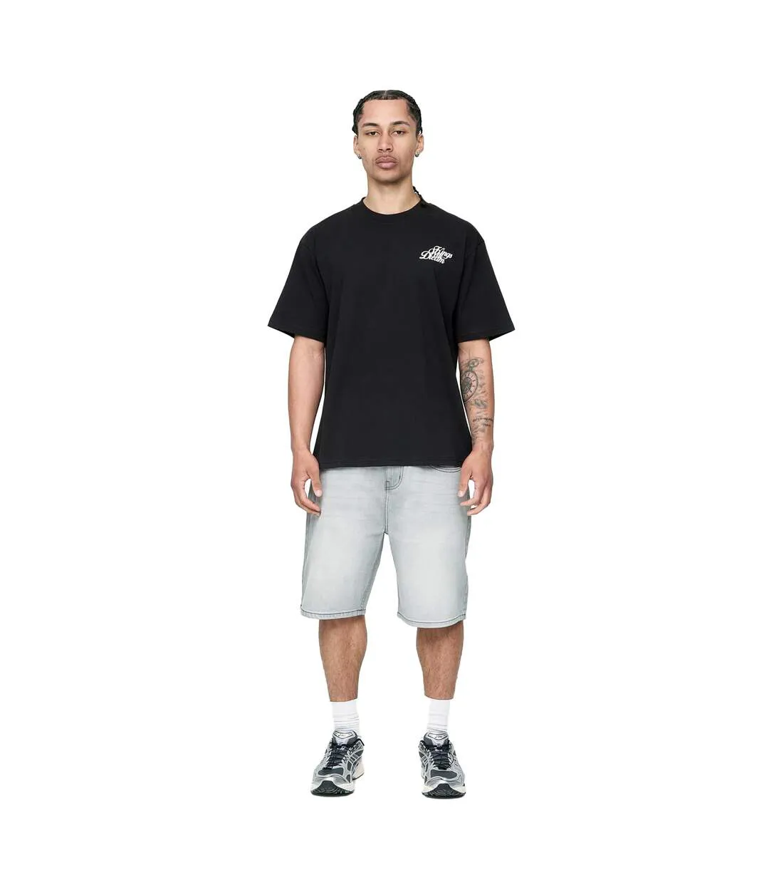 T-shirt Motif/style Cocktail Studio Homme Noir Kings Will Dream-4