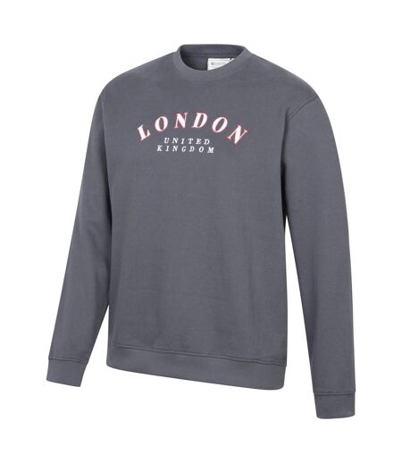 Mens regional london sweatshirt charcoal Mountain Warehouse