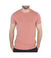 T-shirt Rose Homme Tommy Hilfiger Stretch Slim