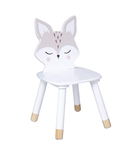 Chaise Renard pour enfant - Blanc
