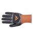 Ct cut d18 low impact nitrile safety gloves l grey/black Portwest-2