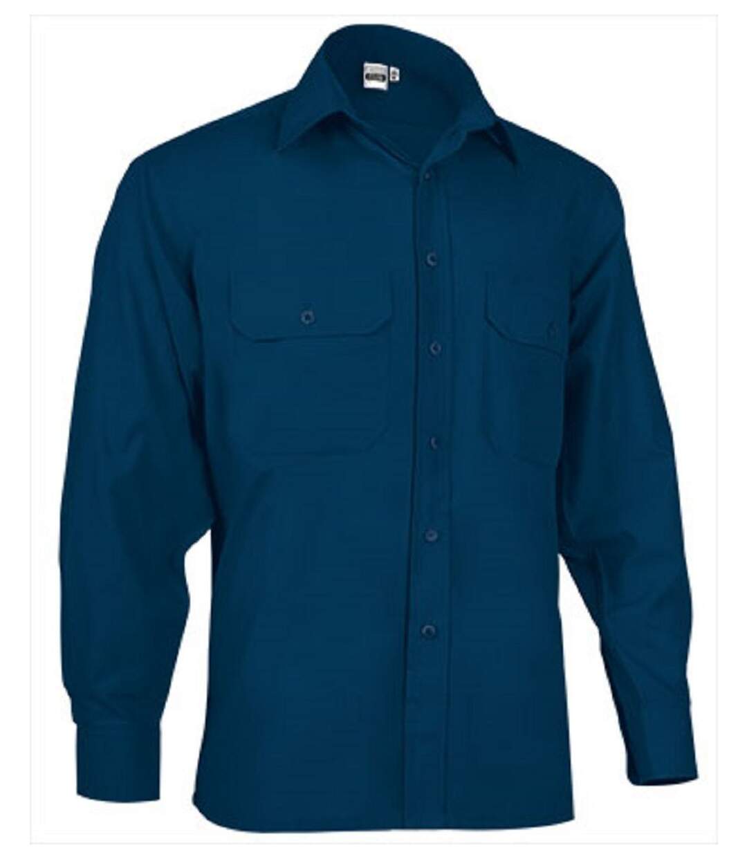 Chemise manches longues - Homme - ACADEMY ML - bleu marine-1