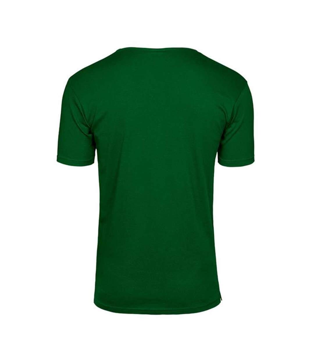 T-shirt À Manches Courtes Homme Vert Forêt Tee Jays-2