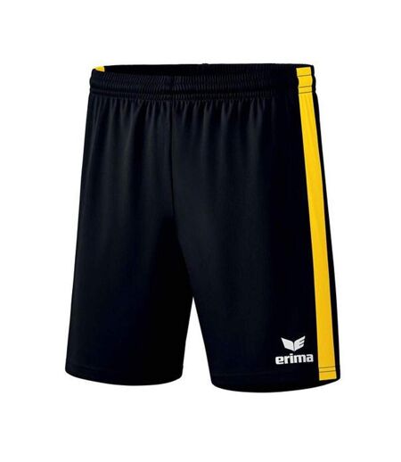 Short noir/jaune homme erima retro star