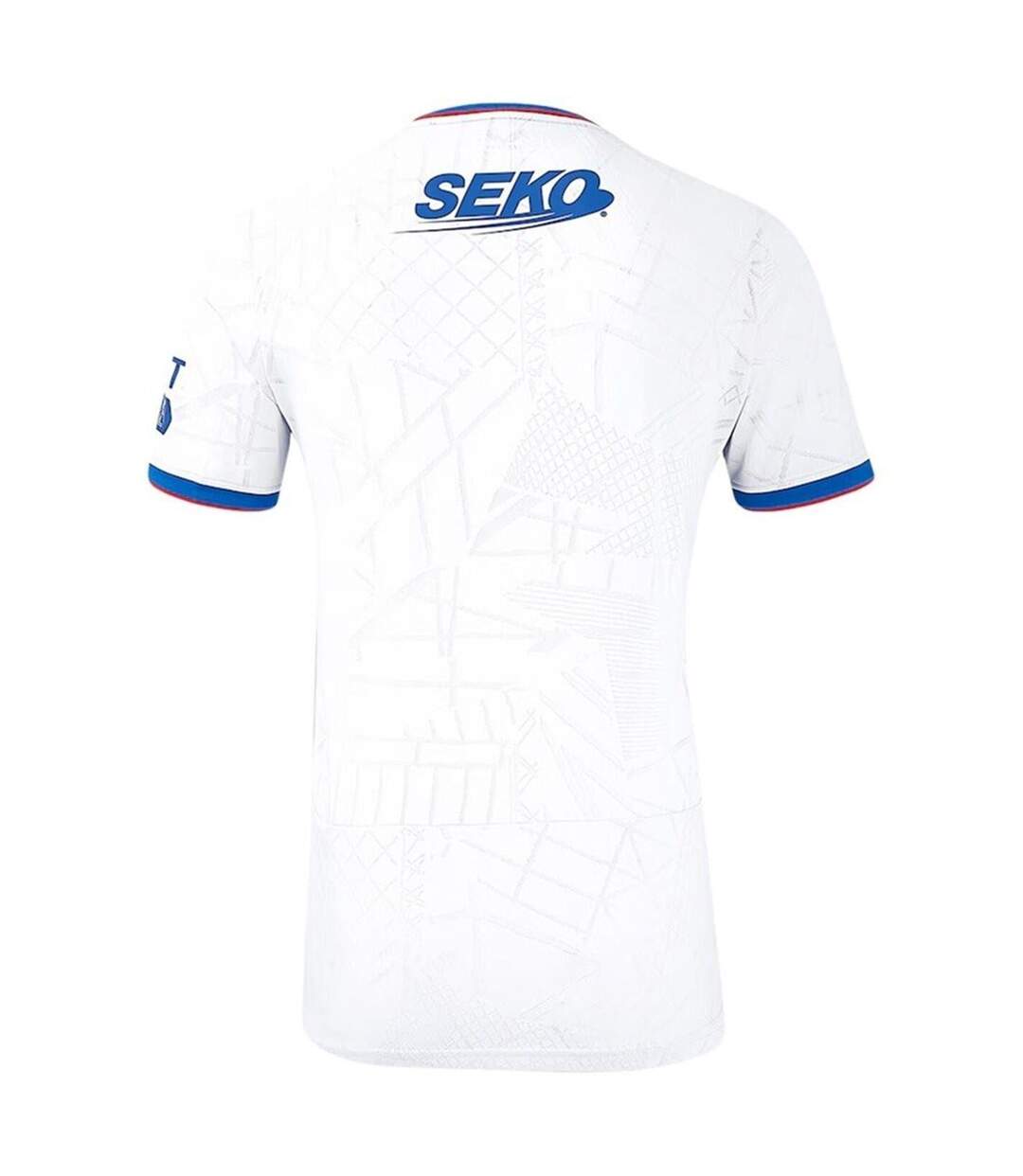 Maillot Extérieur Motif/style Rangers Fc Femme Gris Bleu Castore-2