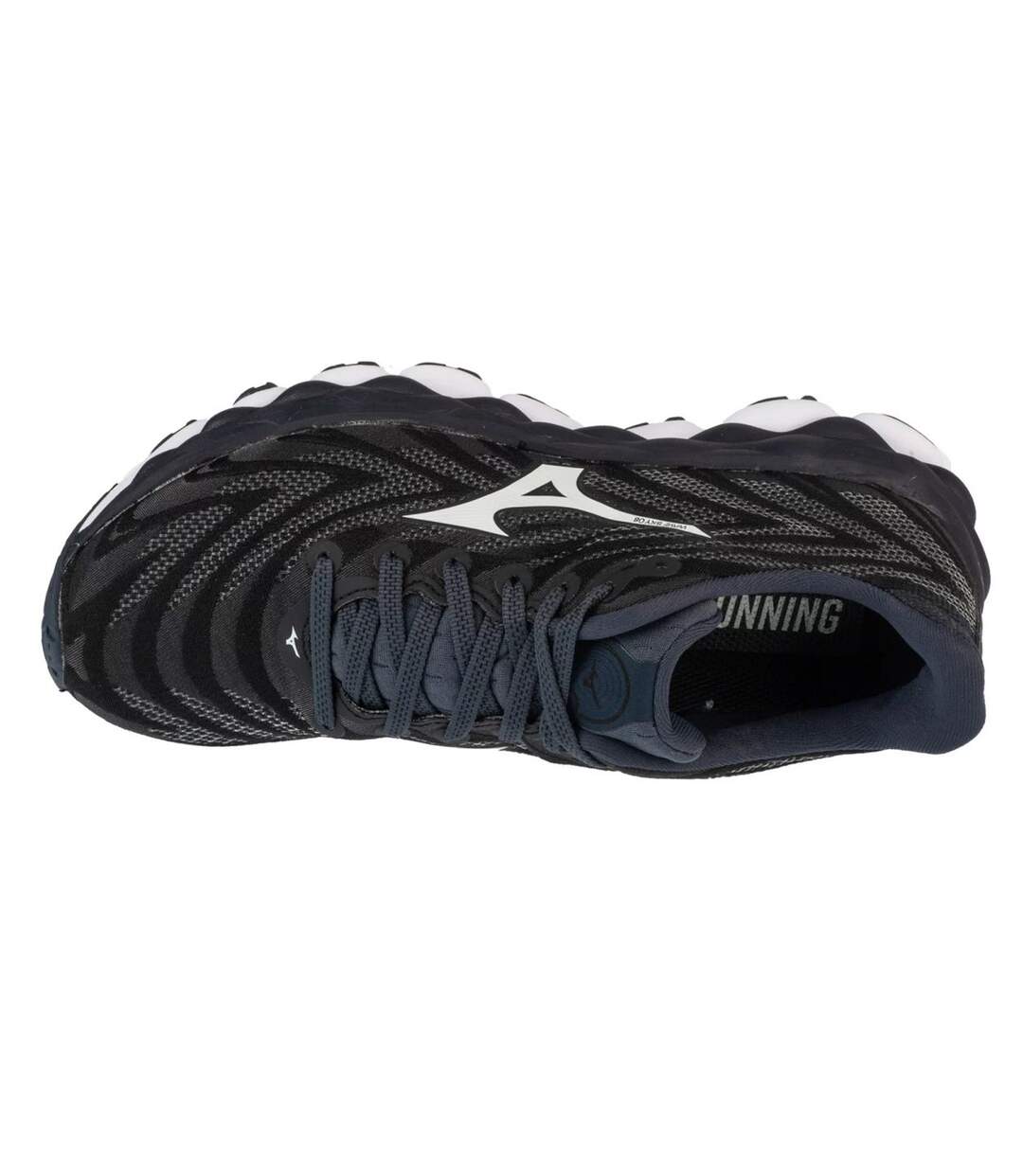 Chaussures Course À Pied Wave Sky Femme Noir Mizuno-3
