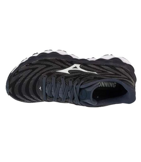 Chaussures Course À Pied Wave Sky Femme Noir Mizuno