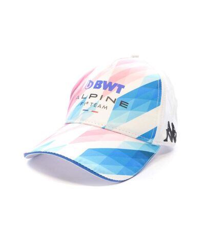 Casquette blanche/bleu homme kappa adoc - taille unique