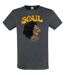 T-shirt soul music homme charbon Amplified