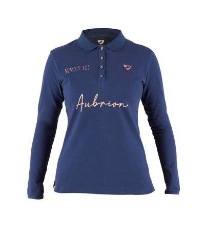 Polo femme marine Aubrion