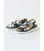 Sandales multibrides compensées grande largeur-4