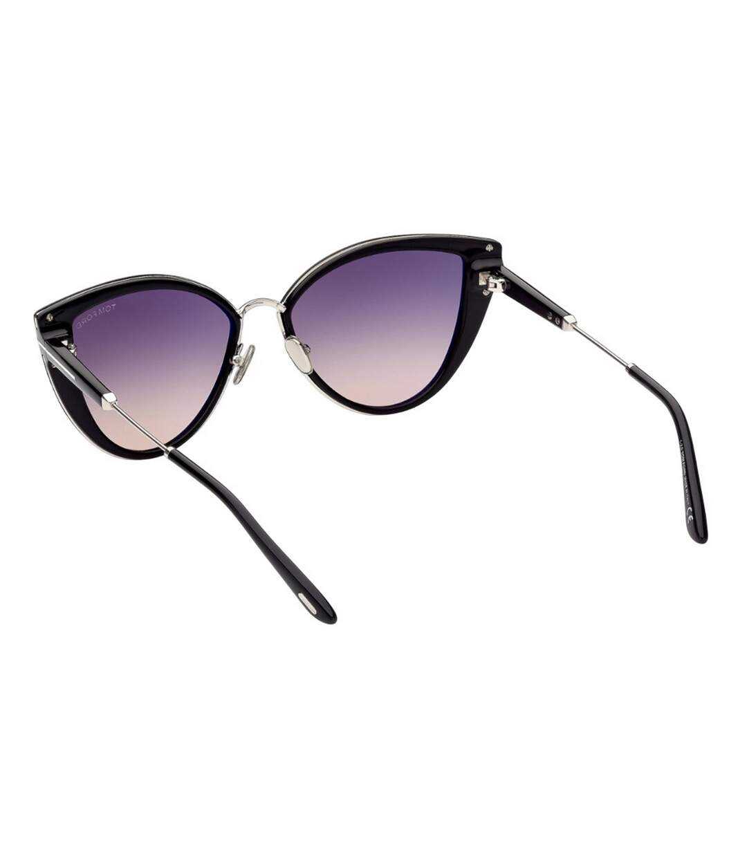 Lunettes De Soleil Anjelica-02 Femme Taille Unique Noir Brillant Tom Ford-3
