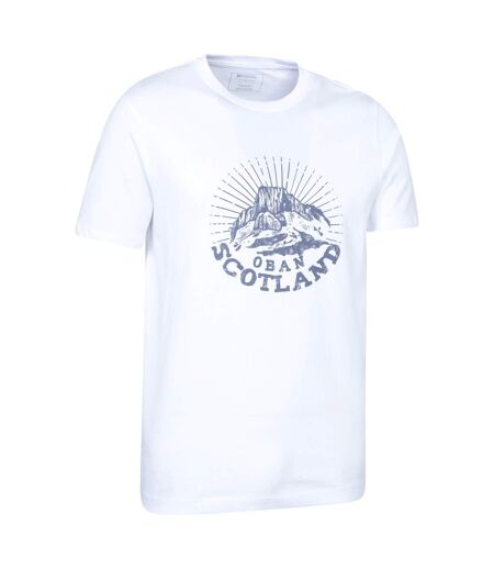 Mens oban short-sleeved t-shirt white Mountain Warehouse