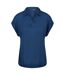Regatta Womens/Ladies Lupine Collared T-Shirt (Blue Opal) - UTRG8971