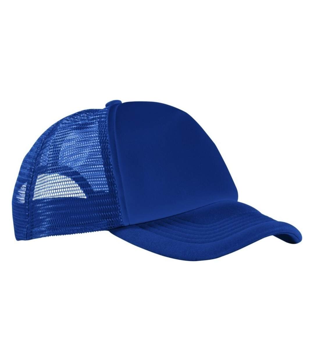 Trucker casquette 5 panels bleu roi Bullet-2