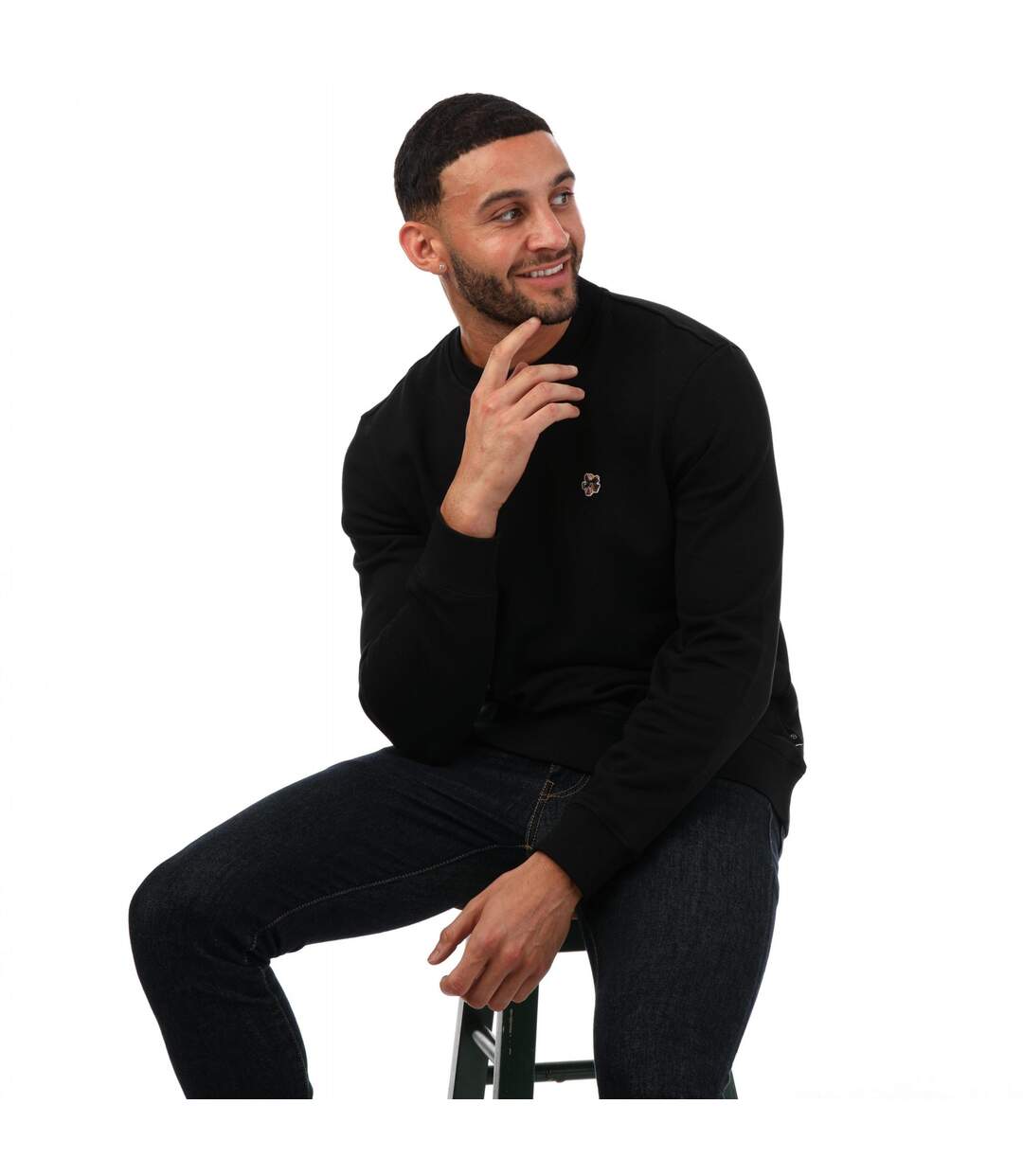 Sweat hatton homme noir Ted Baker-3