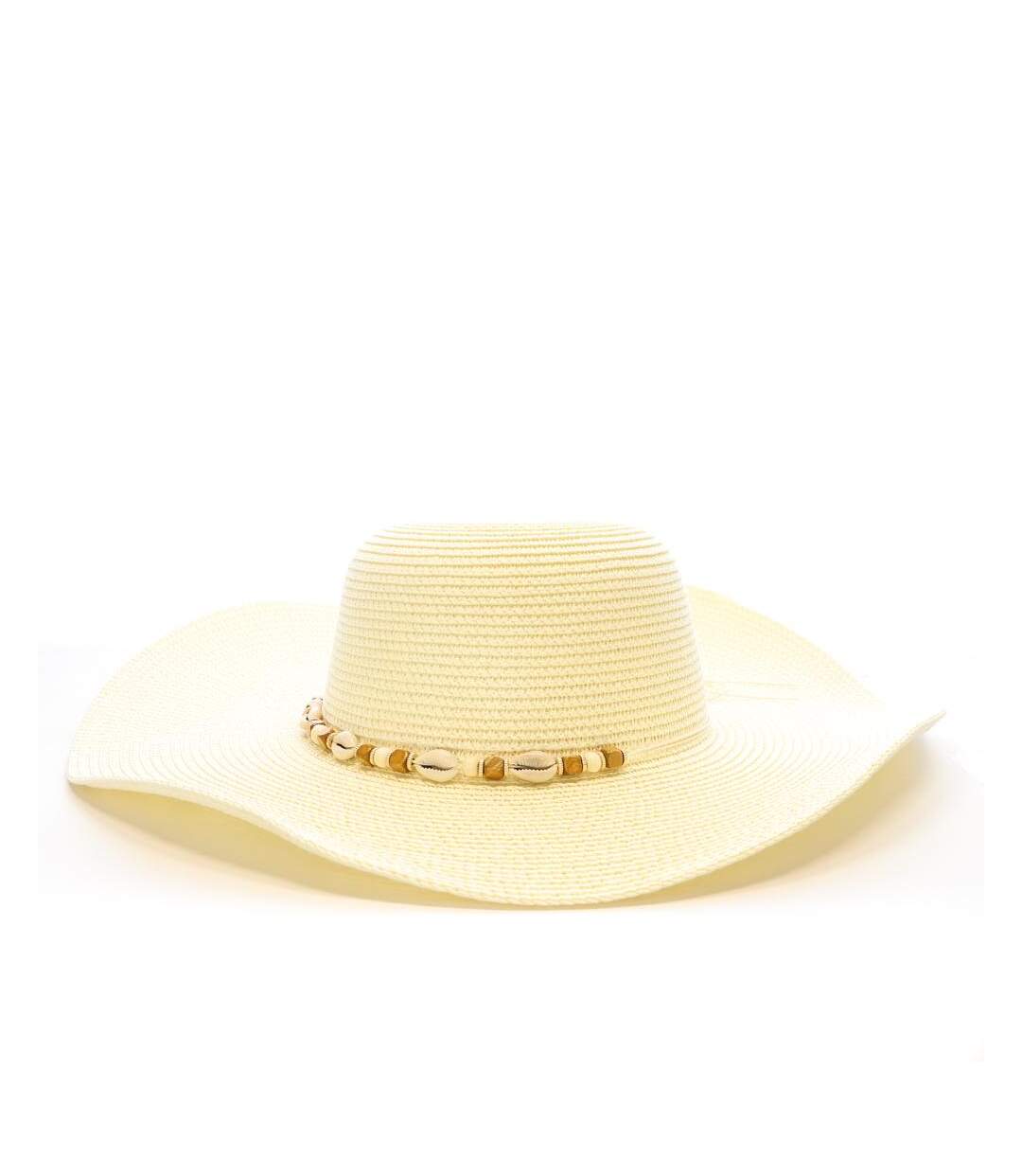 Chapeaux blanc via lorenzo capeline camel-1