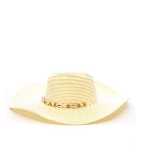 Chapeaux blanc via lorenzo capeline camel