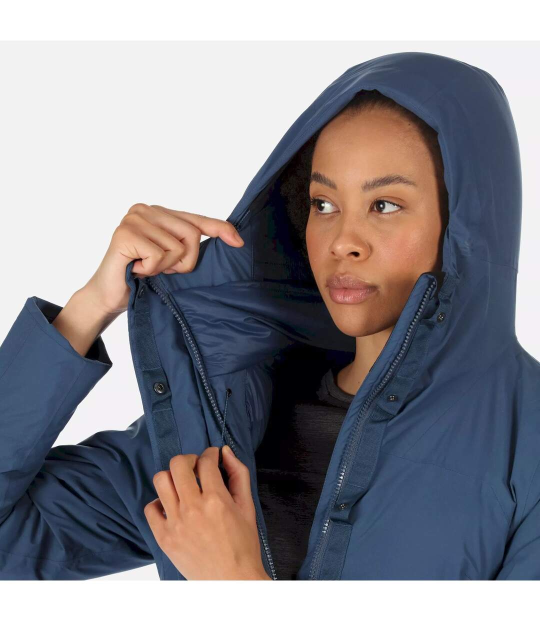 Parka yewbank femme denim foncé Regatta-4