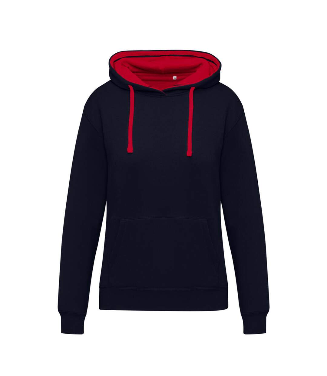 Sweat À Capuche Femme Noir Rouge SG Originals-1