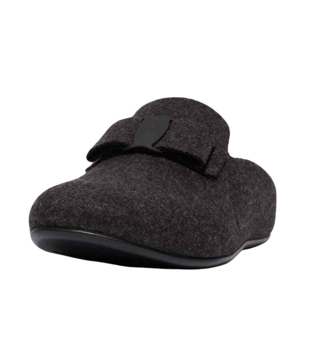 Chaussons Motif/style Nœud Femme Noir FitFlop-4