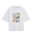 Womens/ladies Graphic Print Short-sleeved T-shirt White Ted Baker-2