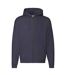 Veste À Capuche Premium Homme Bleu Marine Sombre Fruit Of The Loom-1