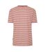 T-shirt Motif/style À Rayures Tiburt Homme Marron Boss-2